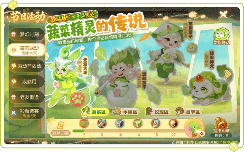 蔬菜精灵的传说